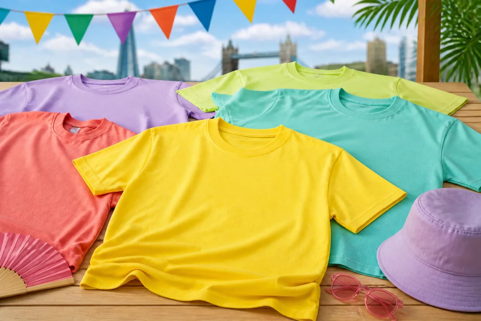 August Bank Holiday T Shirt Printing London