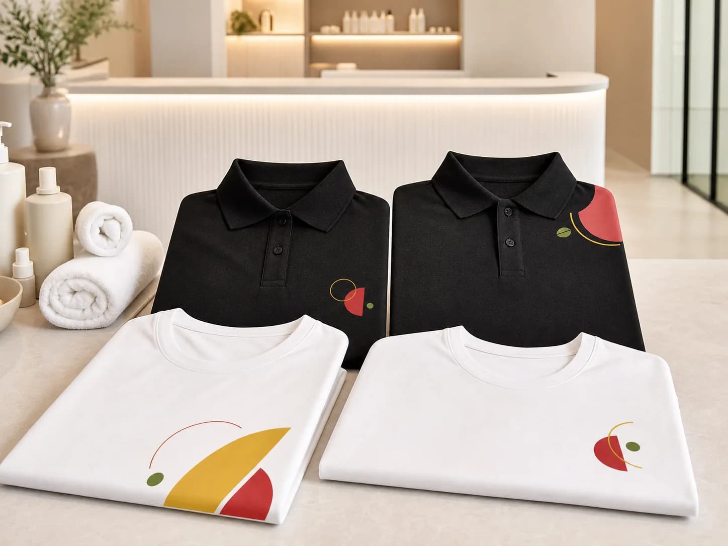 Beauty Clinics Uniform Printing London - TeeLane