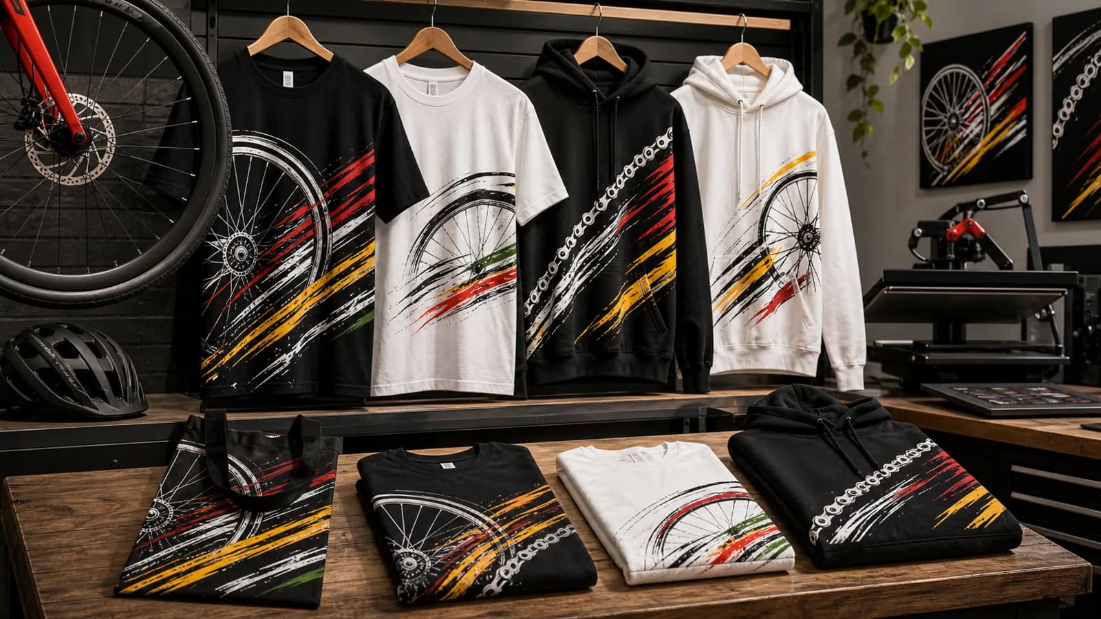 Bicycle Shops Merchandise Printing London