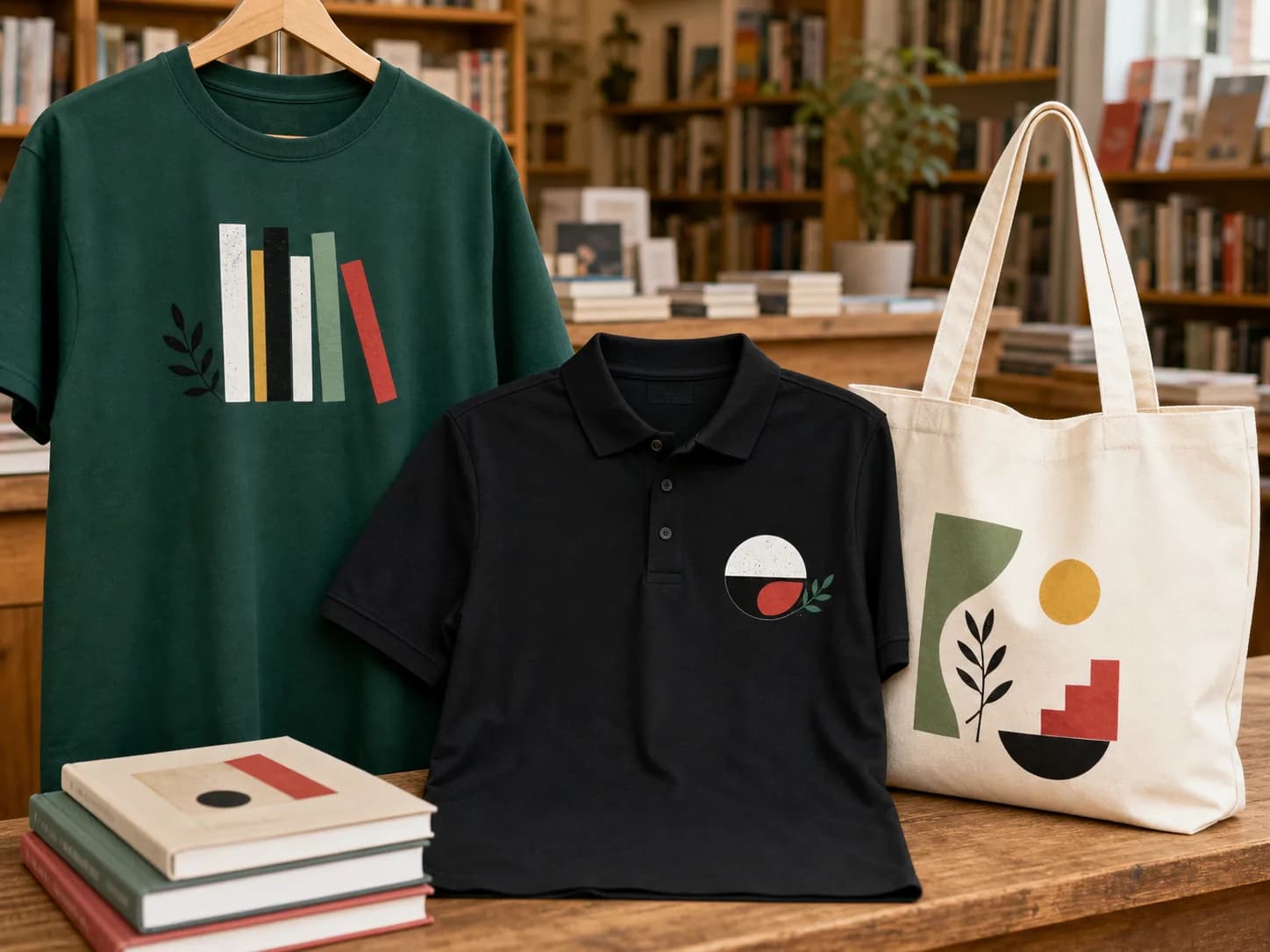 Bookshops Uniform Printing London - Staff and Event Wear