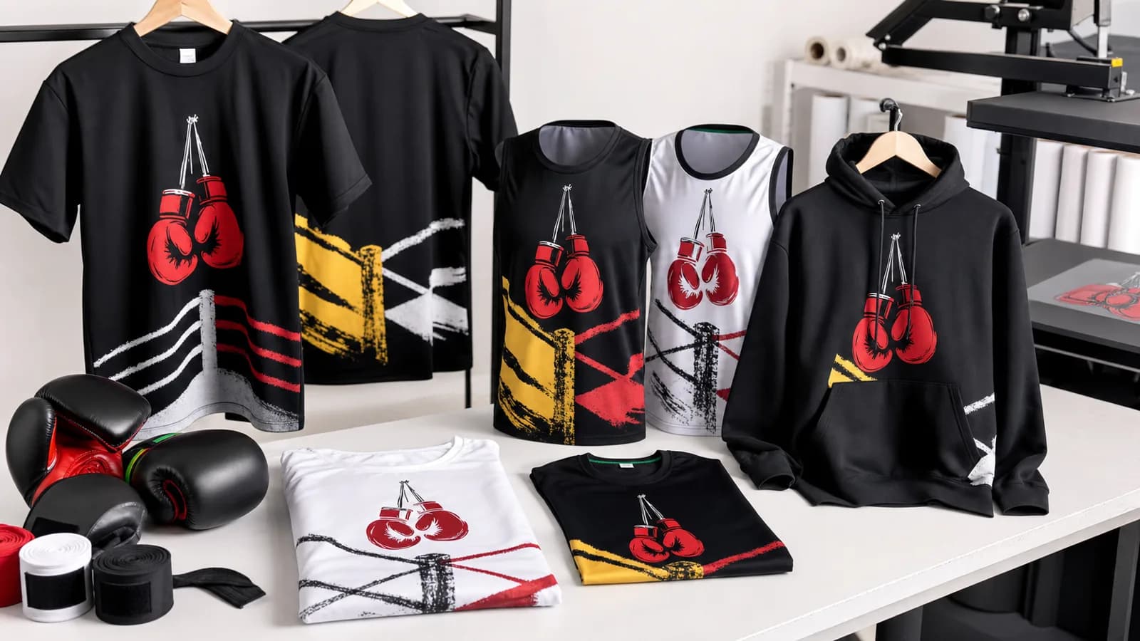 Boxing Clubs Uniform Printing London - TeeLane