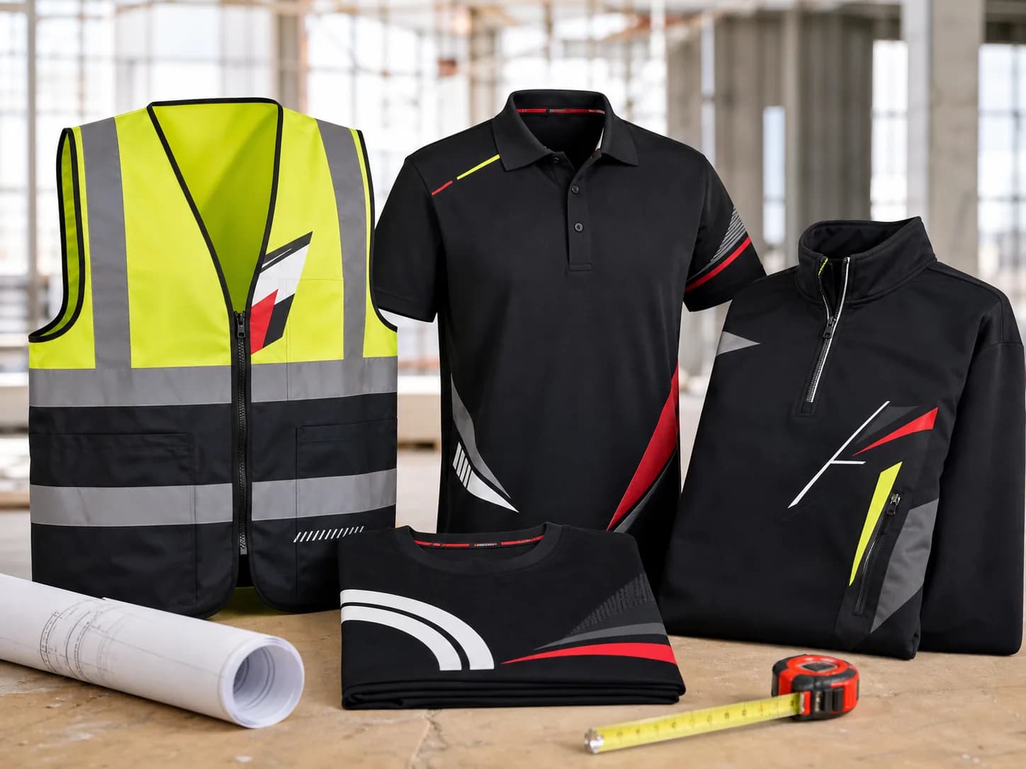 Building Contractors Uniform Printing London