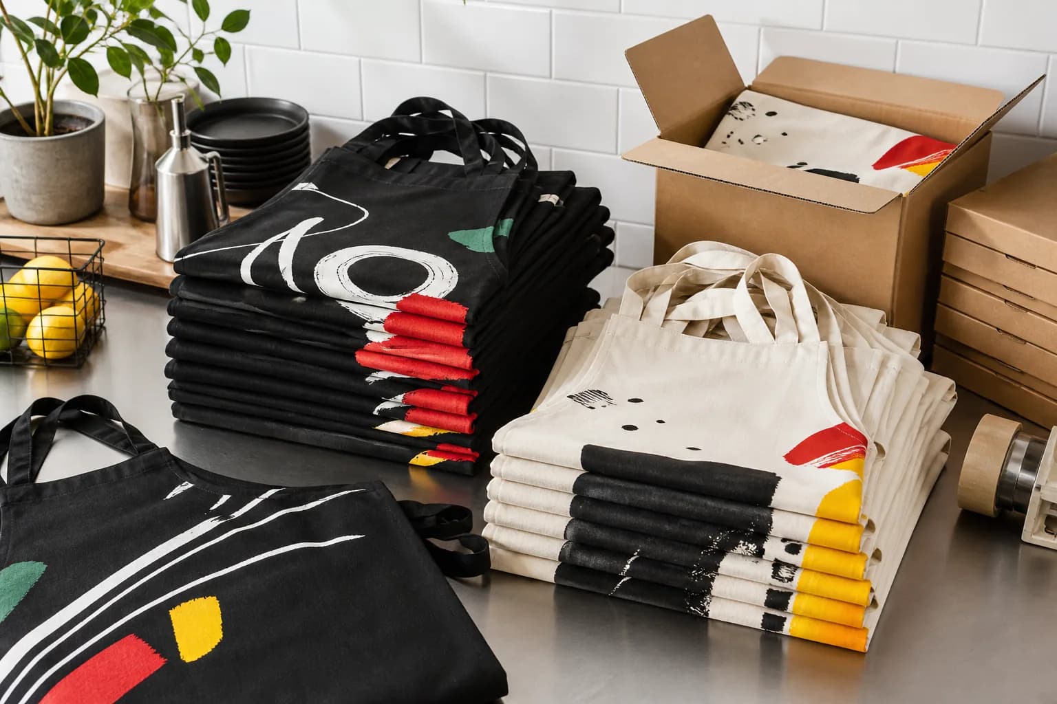 Bulk Apron Printing London for Hospitality Teams
