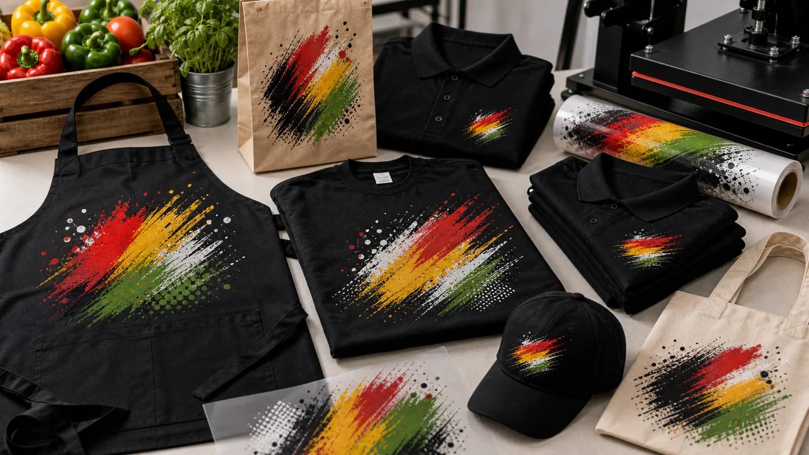 Food Markets Uniform Printing London - TeeLane