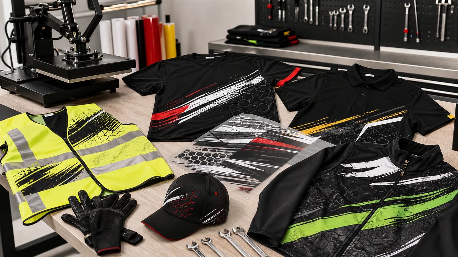 Garages Uniform Printing London for Workshop Teams