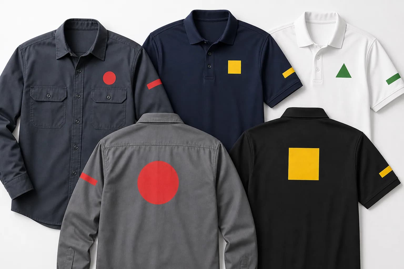 Best Logo Placement on Work Shirts - UK Guide
