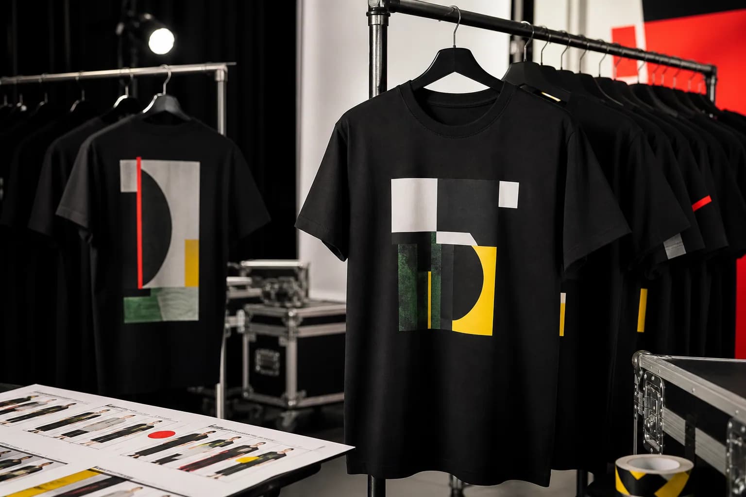London Fashion Week Staff T Shirt Printing