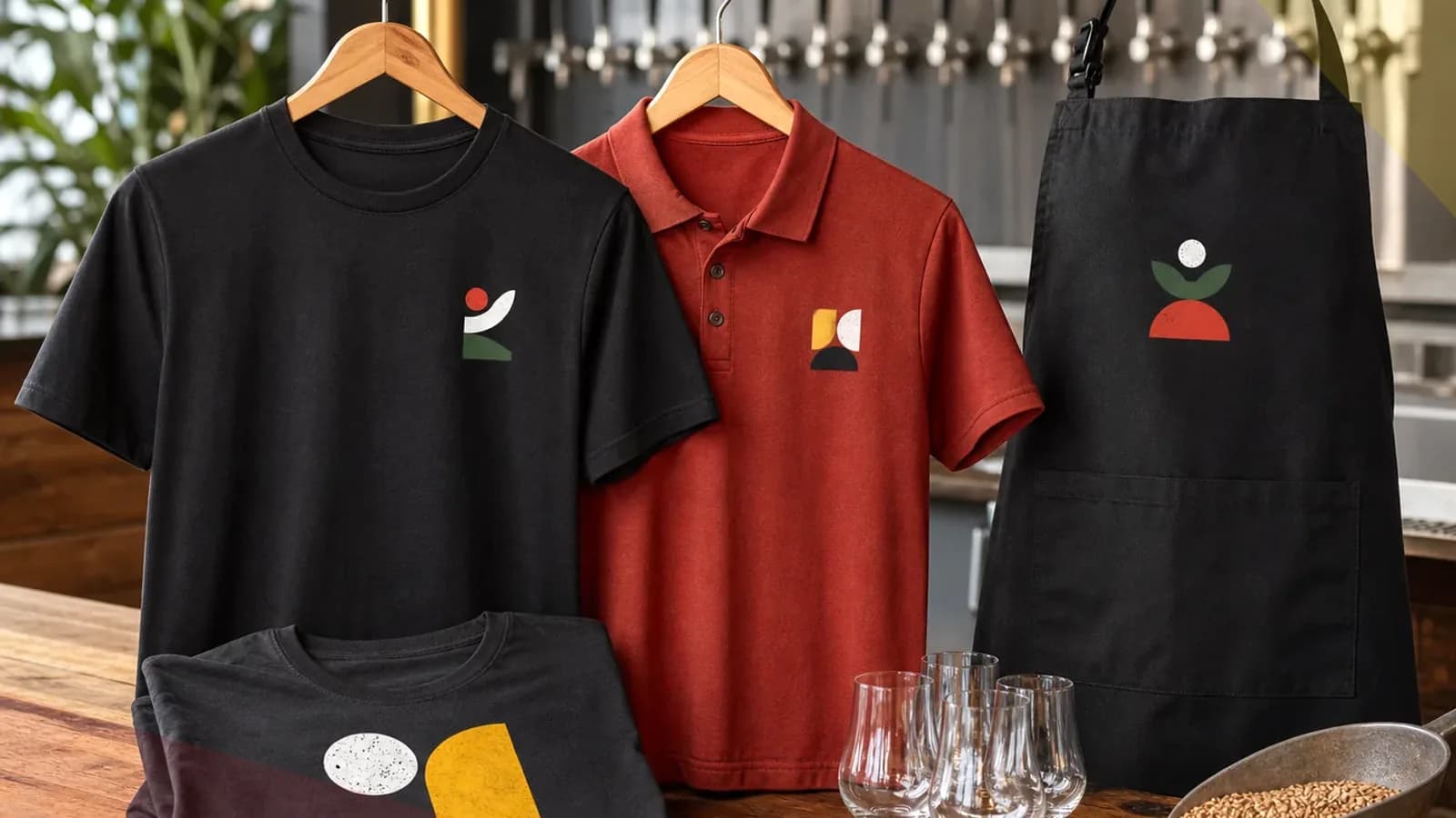 Mobile Bars Uniform Printing London - Event Staff Kits