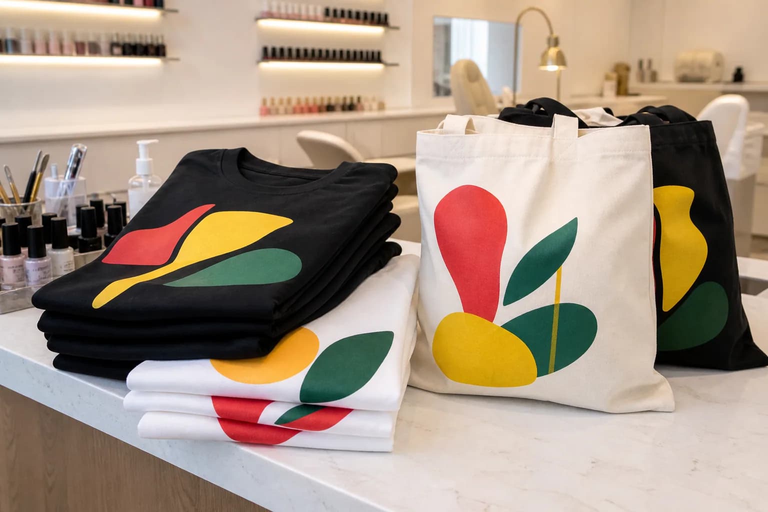 Nail Salons Merchandise Printing London - TeeLane