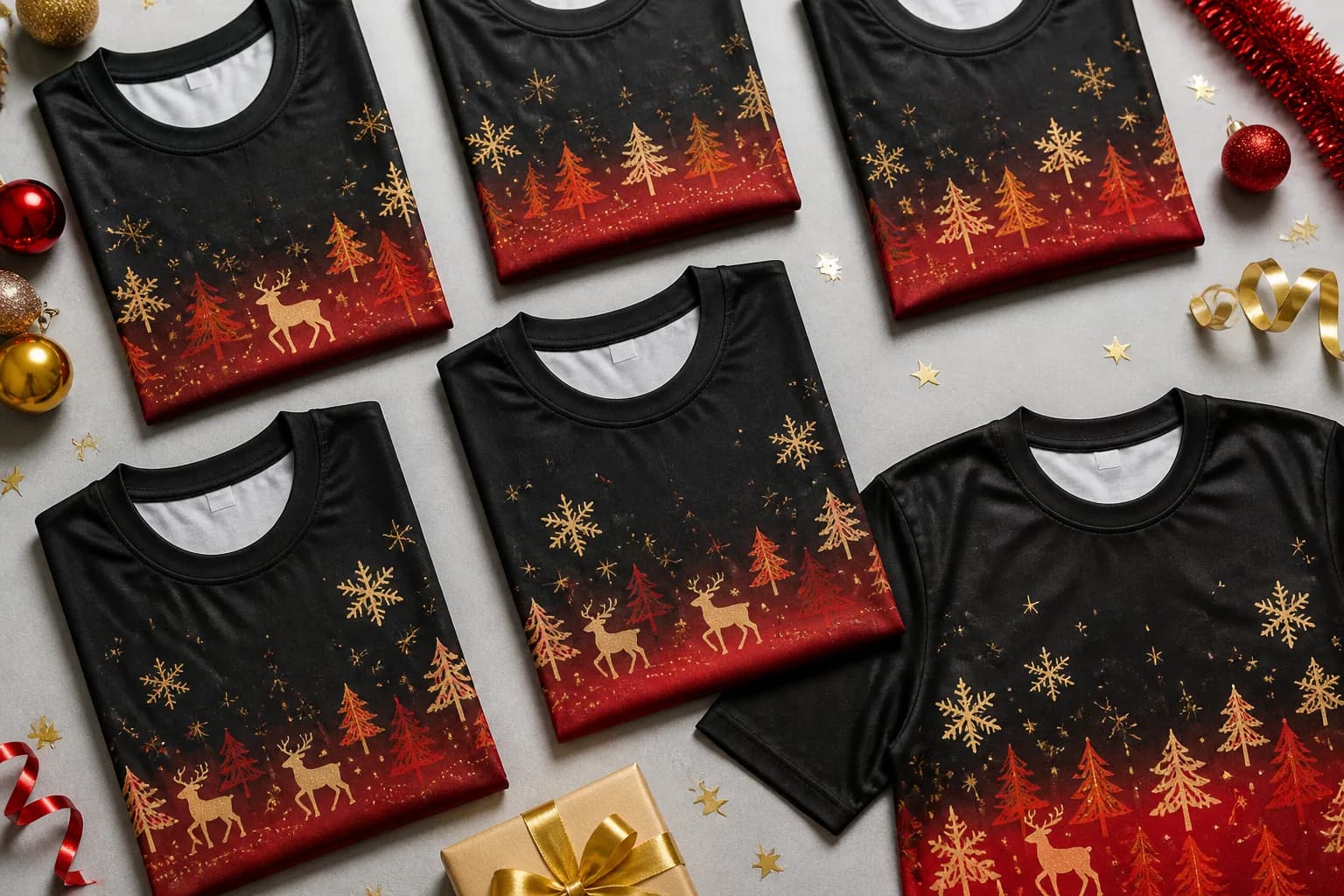 Office Christmas Party T Shirt Printing London