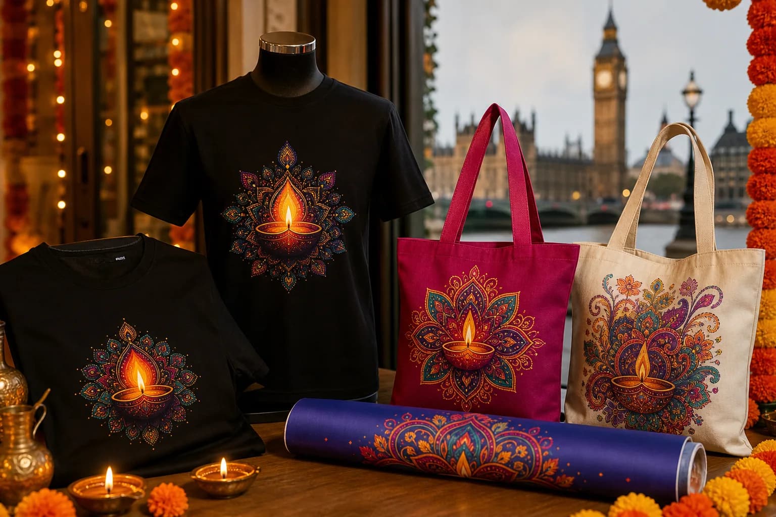 Diwali T Shirt Printing London - TeeLane