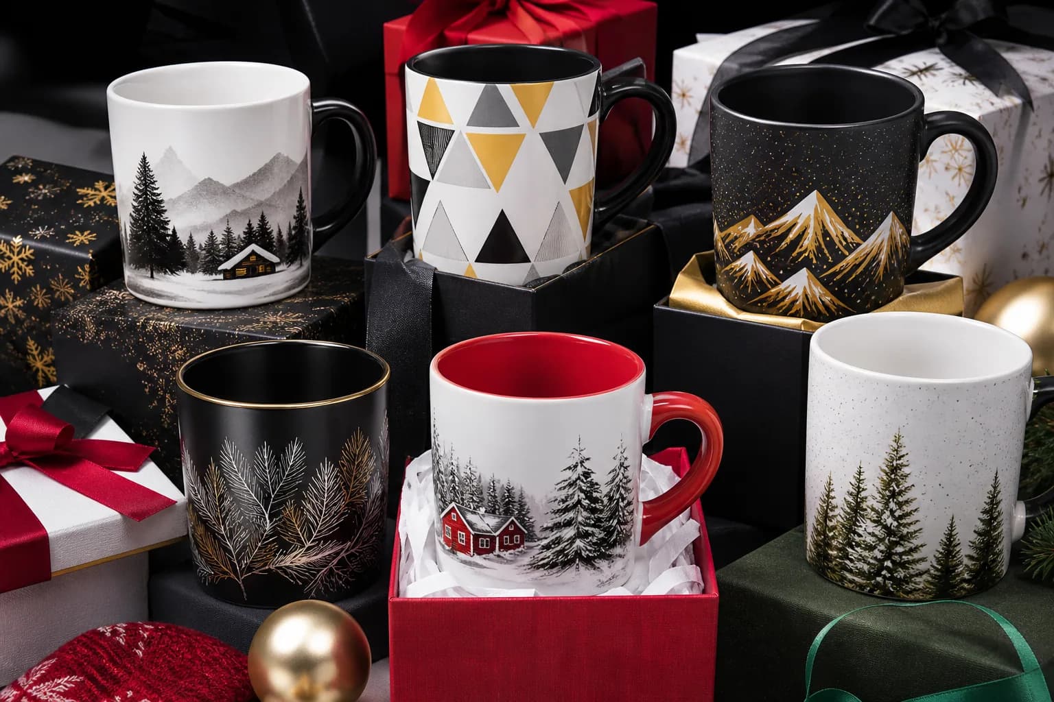 Secret Santa Mug Printing London - Personalised Gifts
