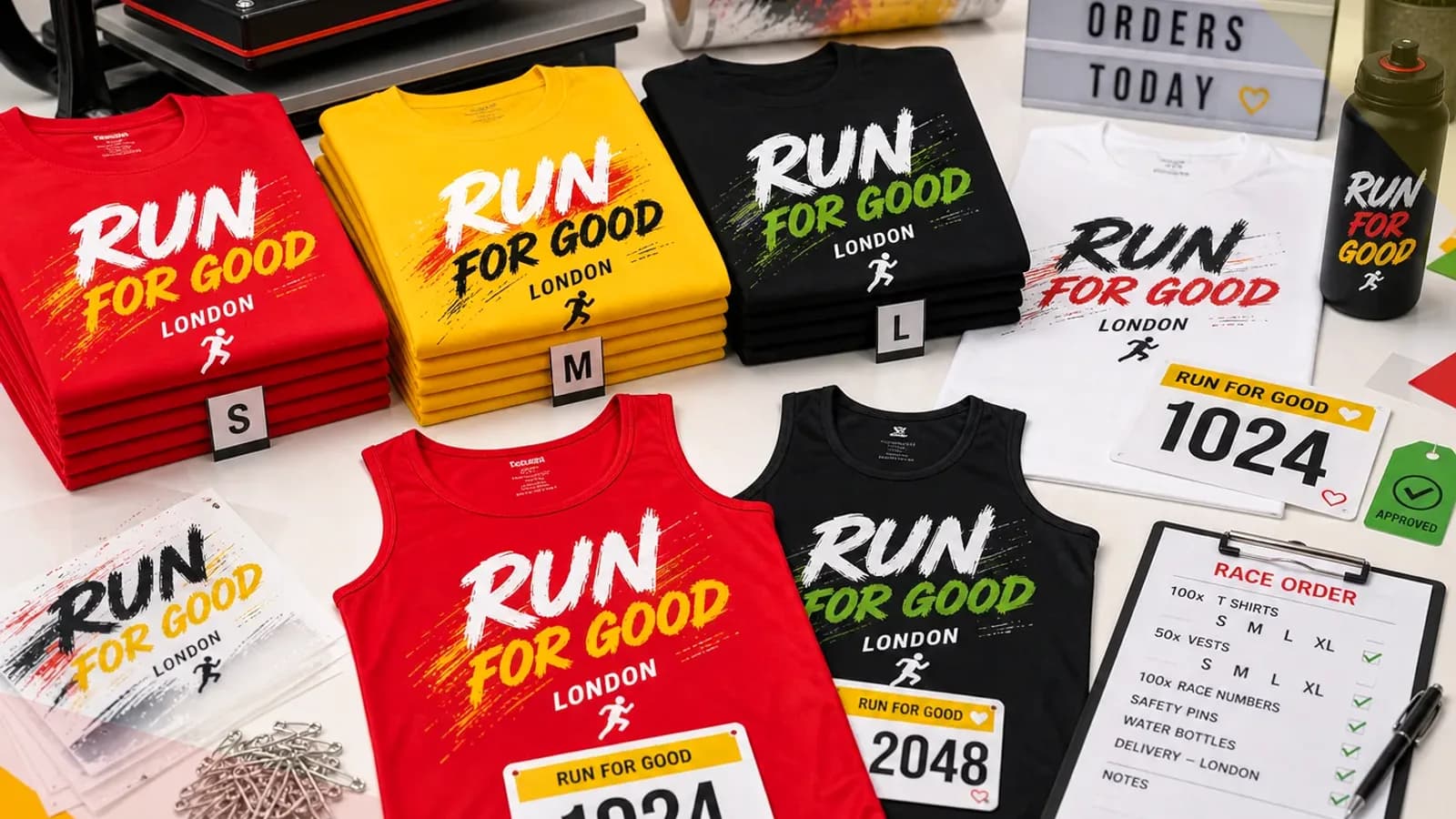 T Shirt Printing Clerkenwell for Fundraising