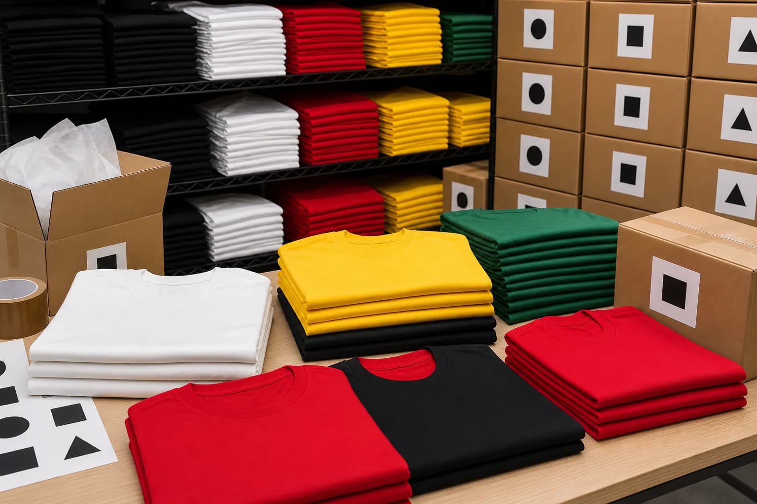 500 Custom T Shirts Printed London - Bulk Orders