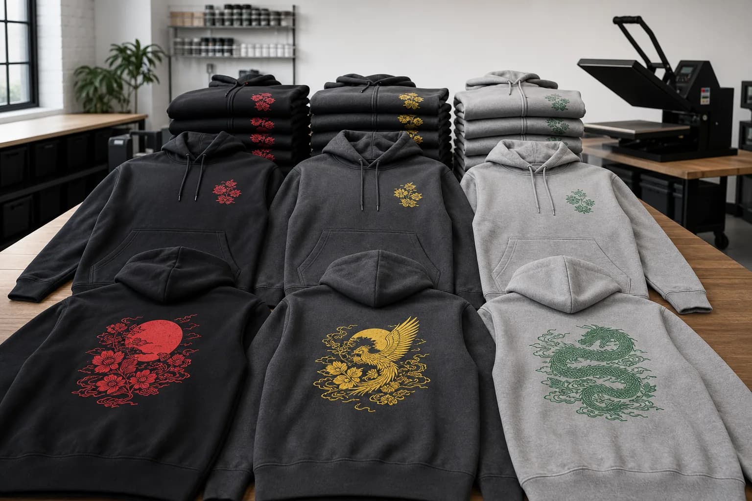 Bulk Hoodie Printing London for Larger Orders