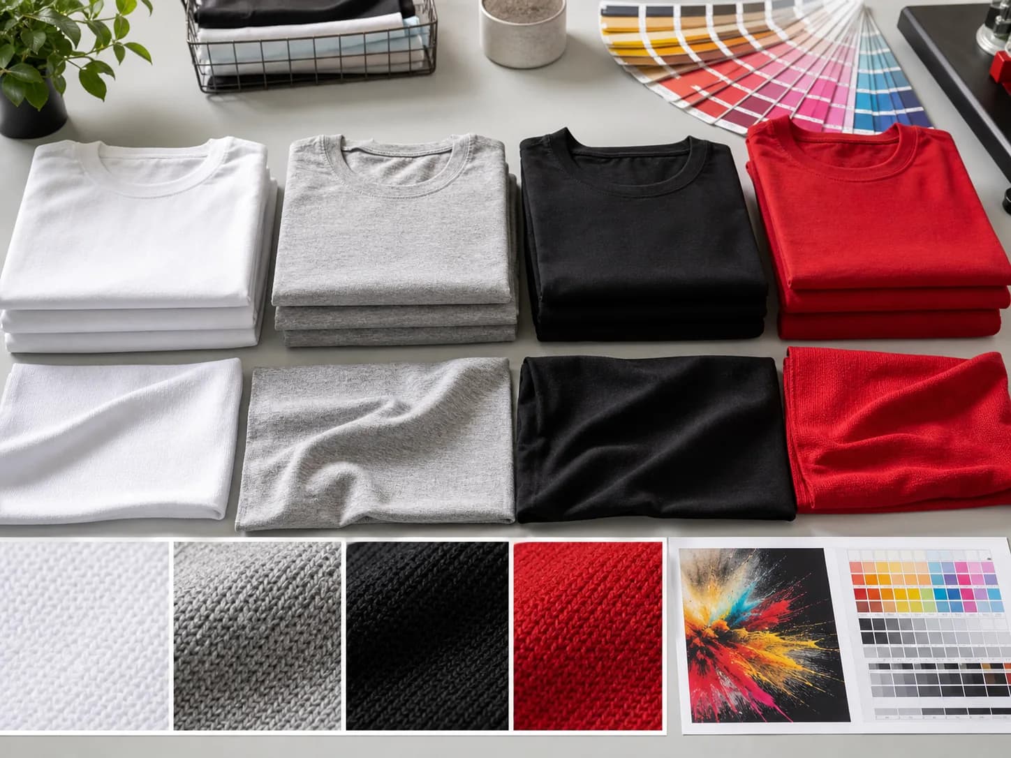 How to Choose T Shirt Fabric for Printing