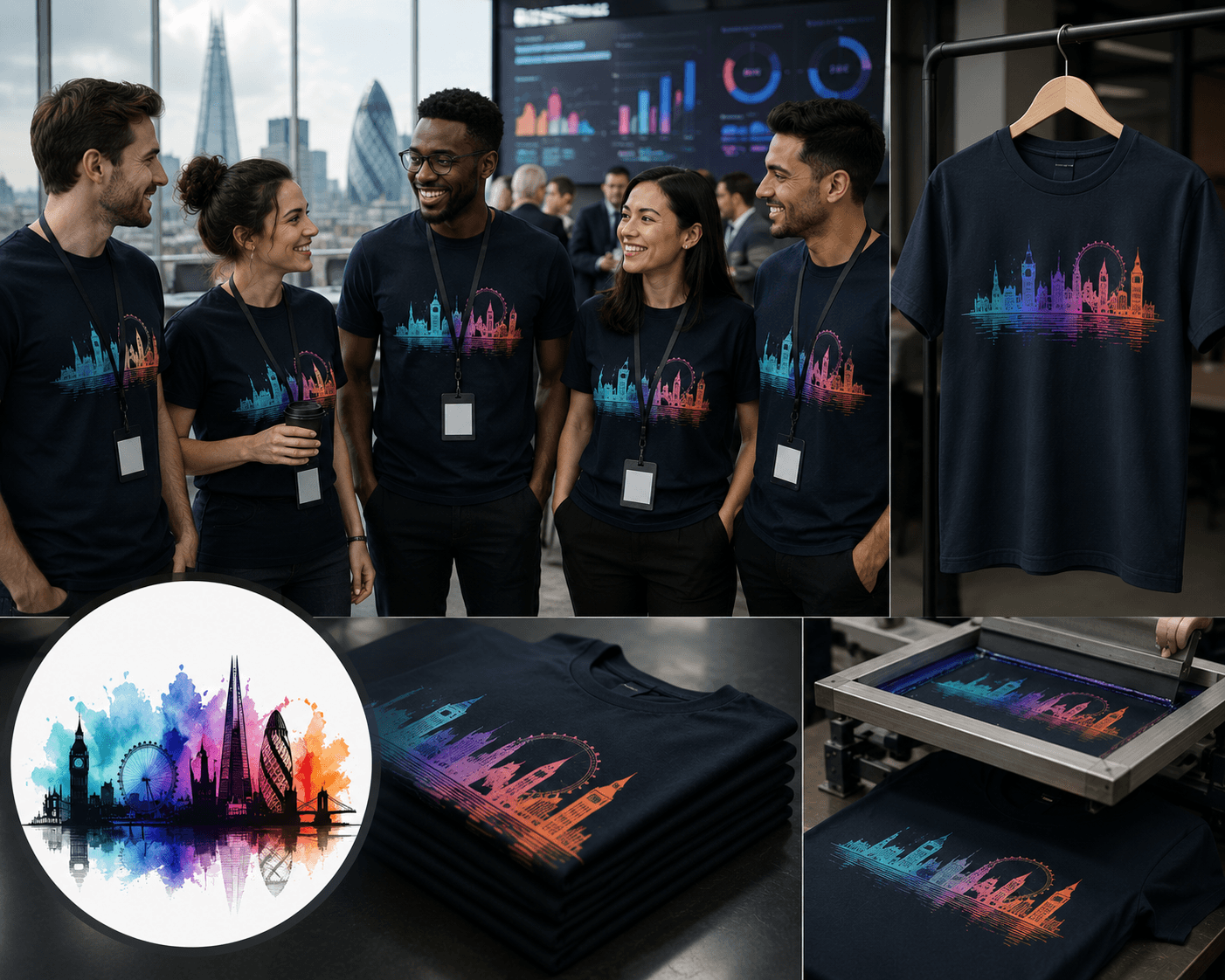 Corporate Event T Shirt Printing London