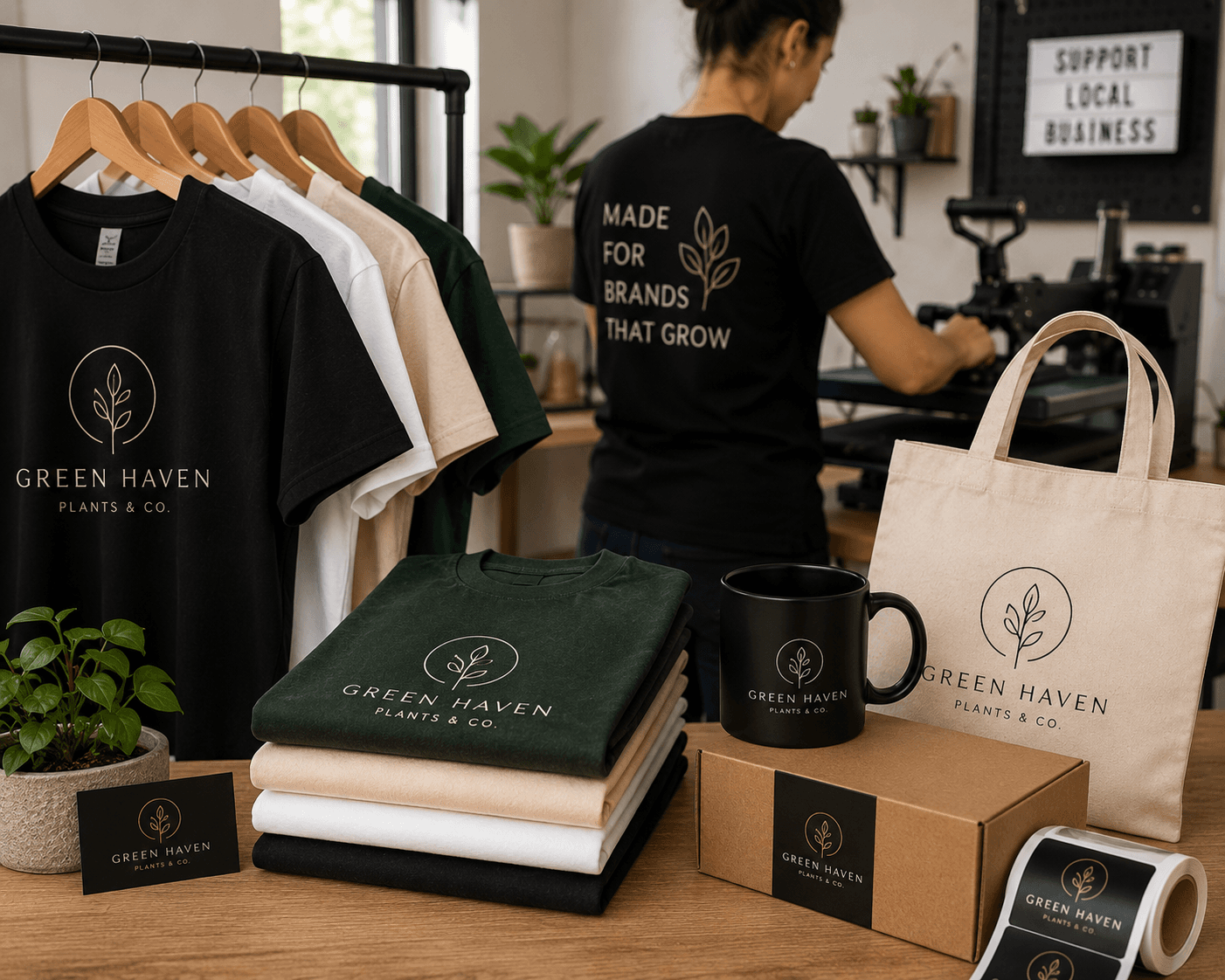 Custom T Shirt Printing for Small Business London