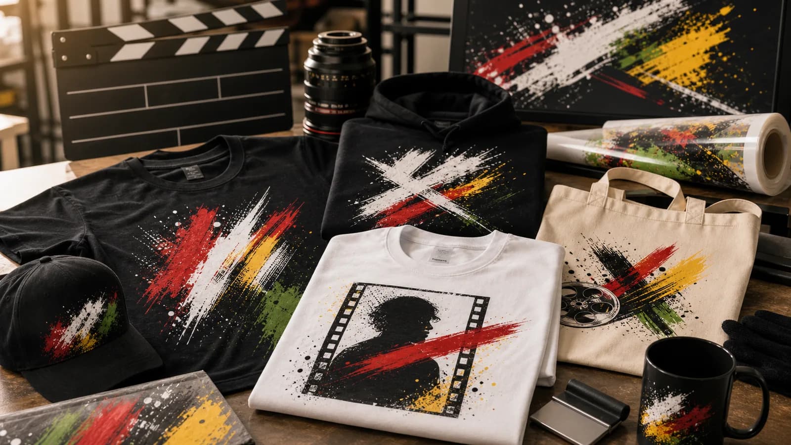 Merchandise Printing for Film Production Companies London