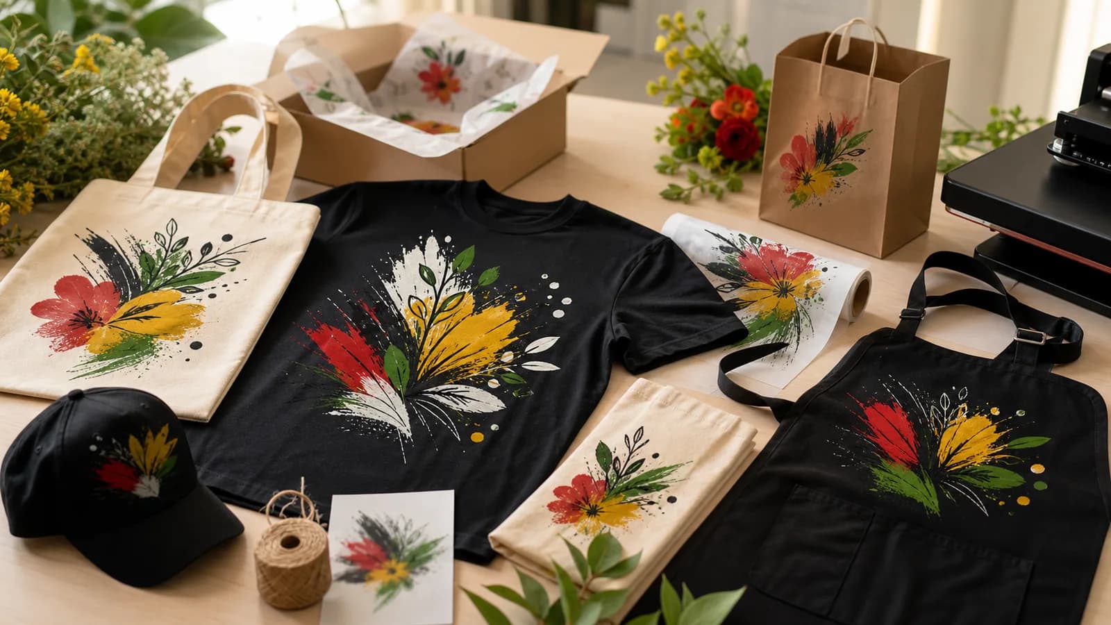 Florists Merchandise Printing London - Staff and Event Gear