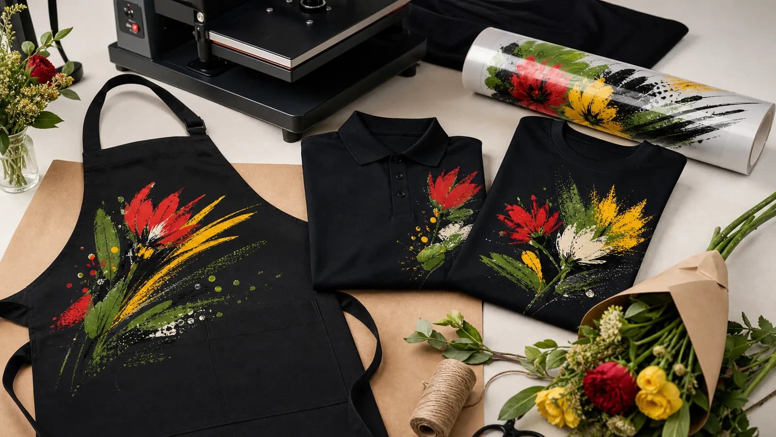 Florists Uniform Printing London - Staff and Event Wear