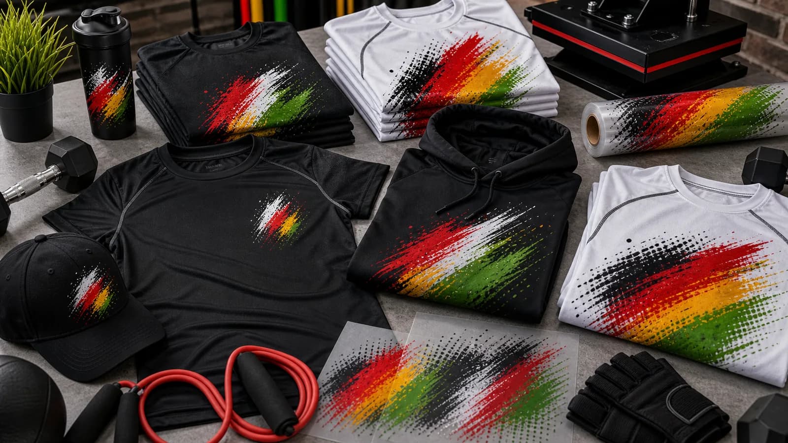 Gym T Shirt Printing London for Staff and Merch