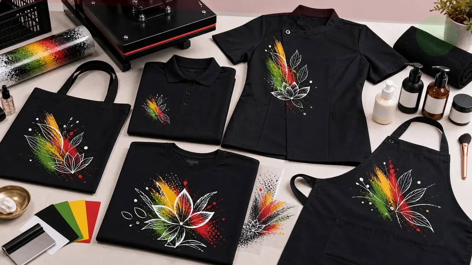 Nail Salons Uniform Printing London - TeeLane