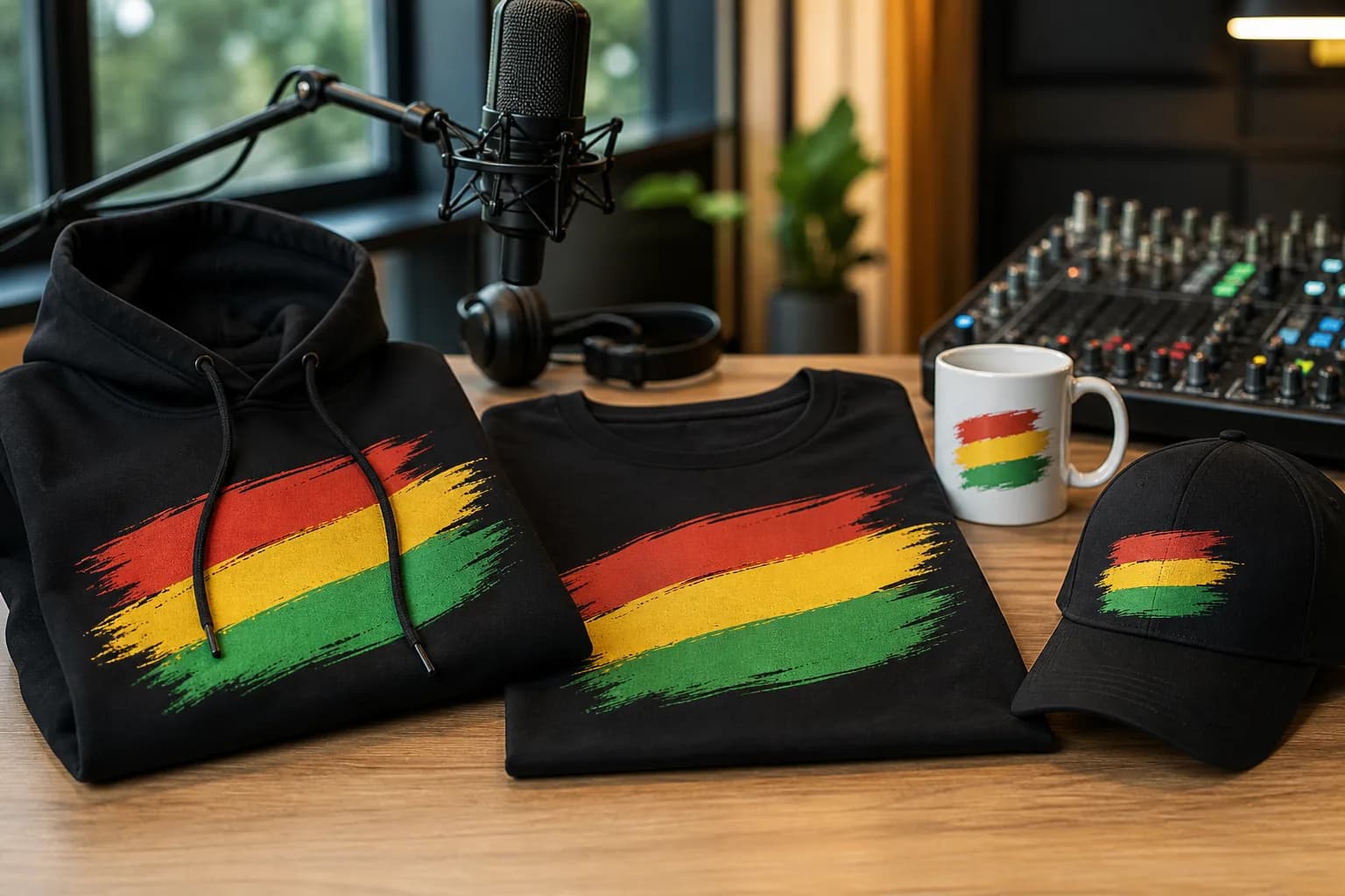 Podcast Studios Merchandise Printing London
