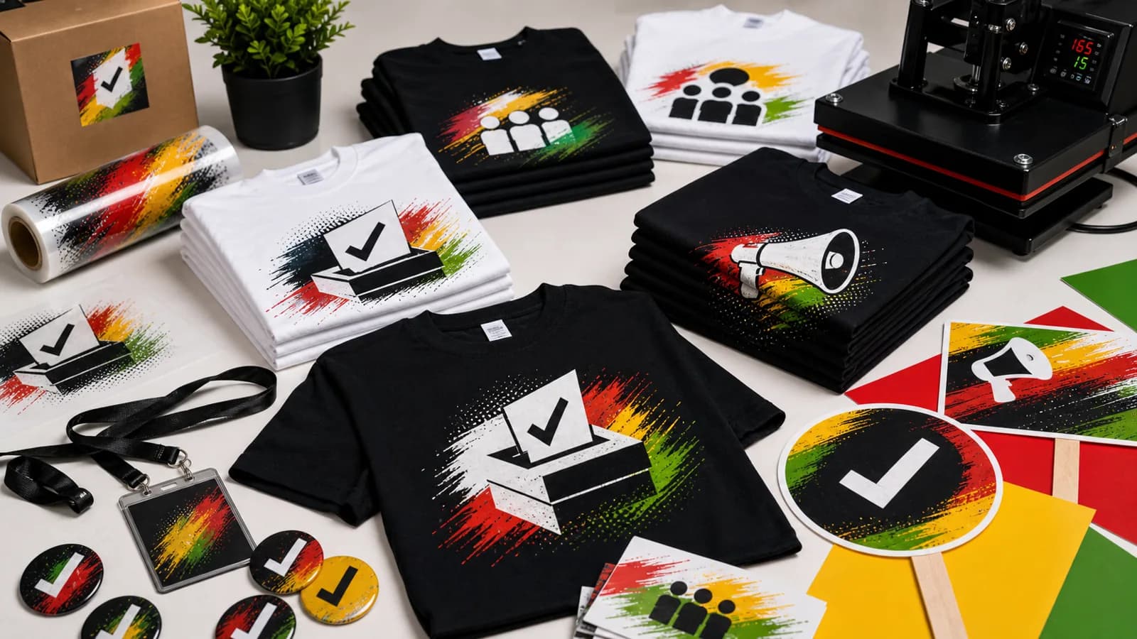 Campaign T Shirt Printing London - Volunteer Shirts