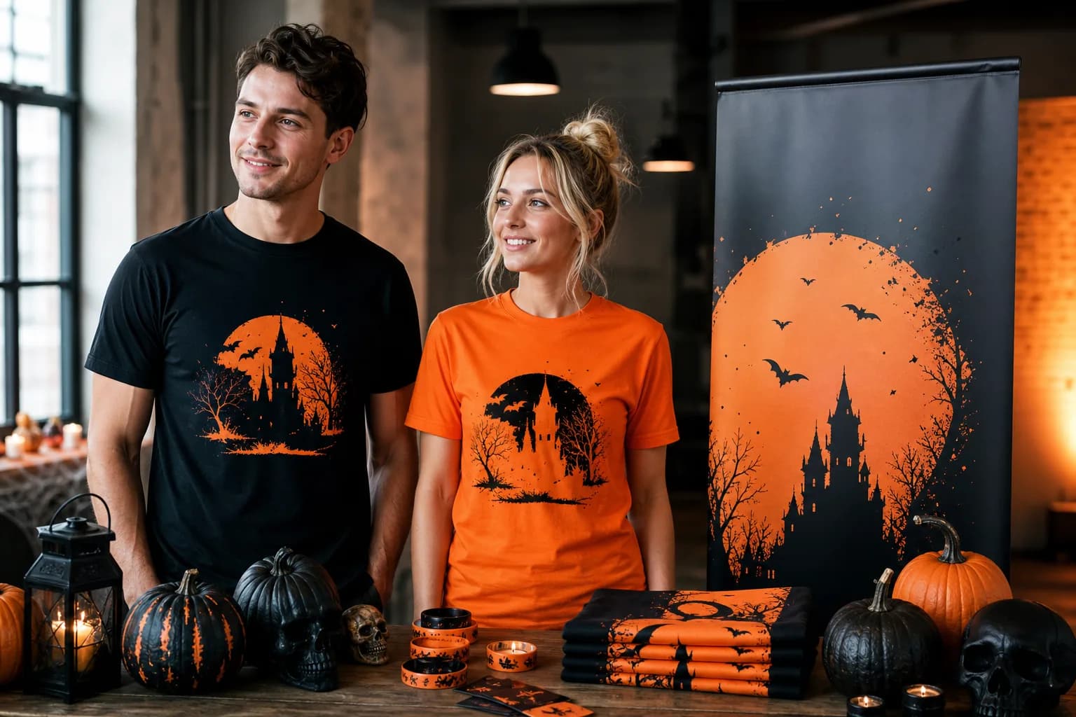 Halloween T Shirt Printing London for Parties