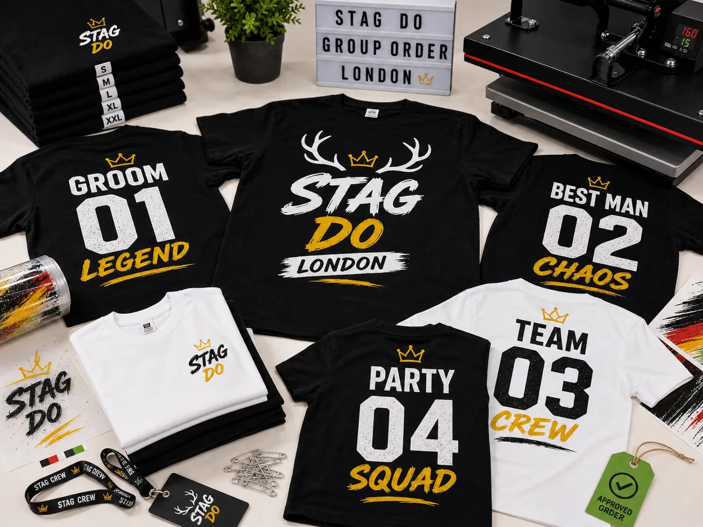 Stag Do T Shirt Printing London - Fast Group Quotes