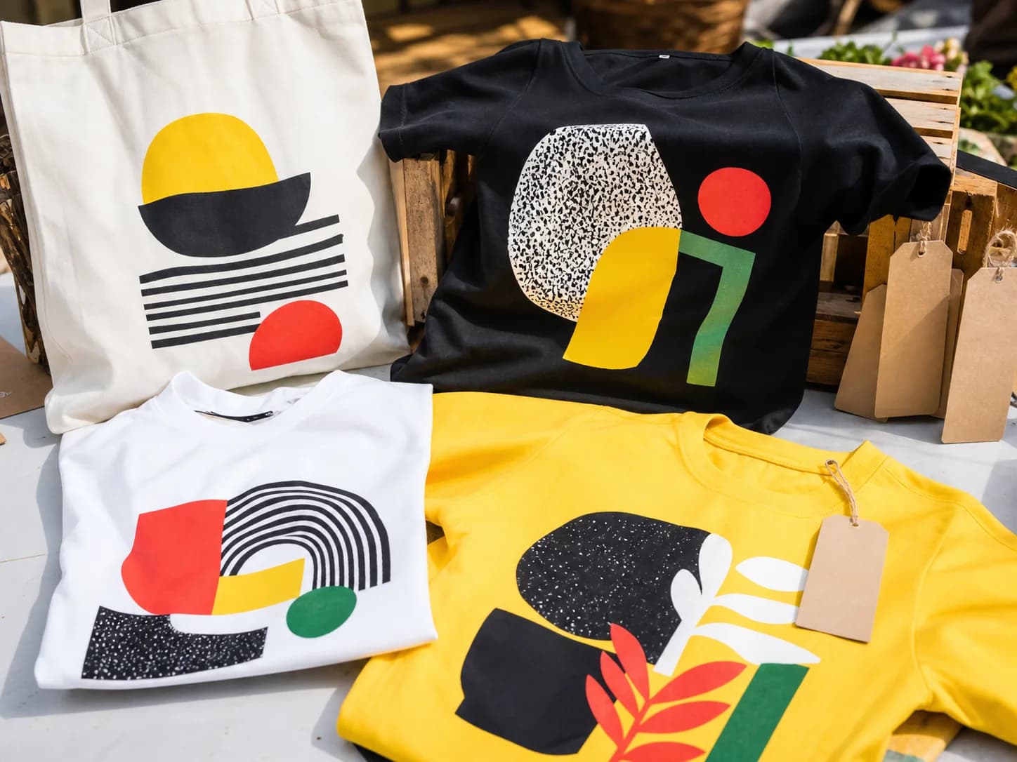 T Shirt Printing Battersea for Markets and Pop-Ups