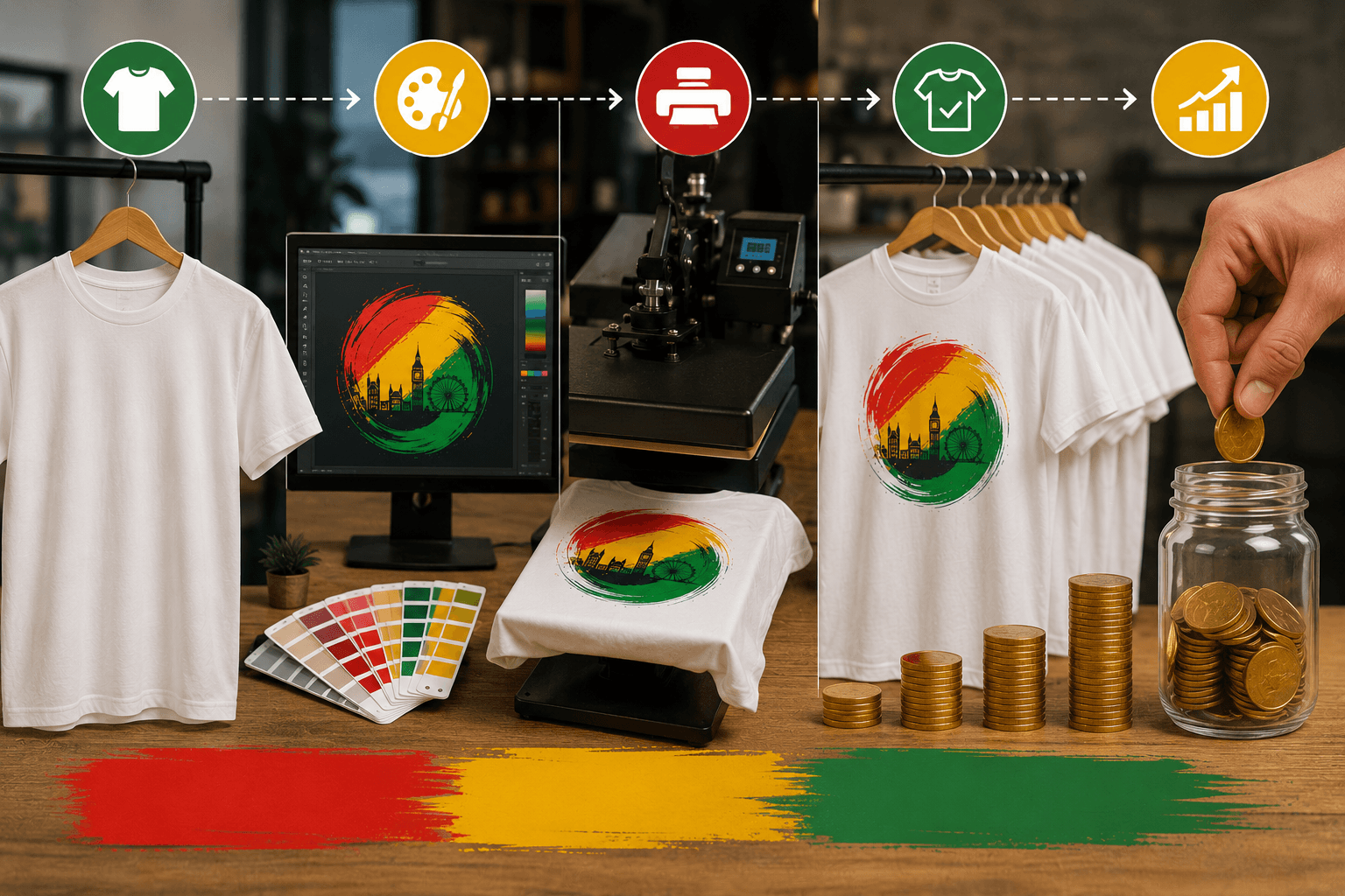 How Much Does T Shirt Printing Cost London?