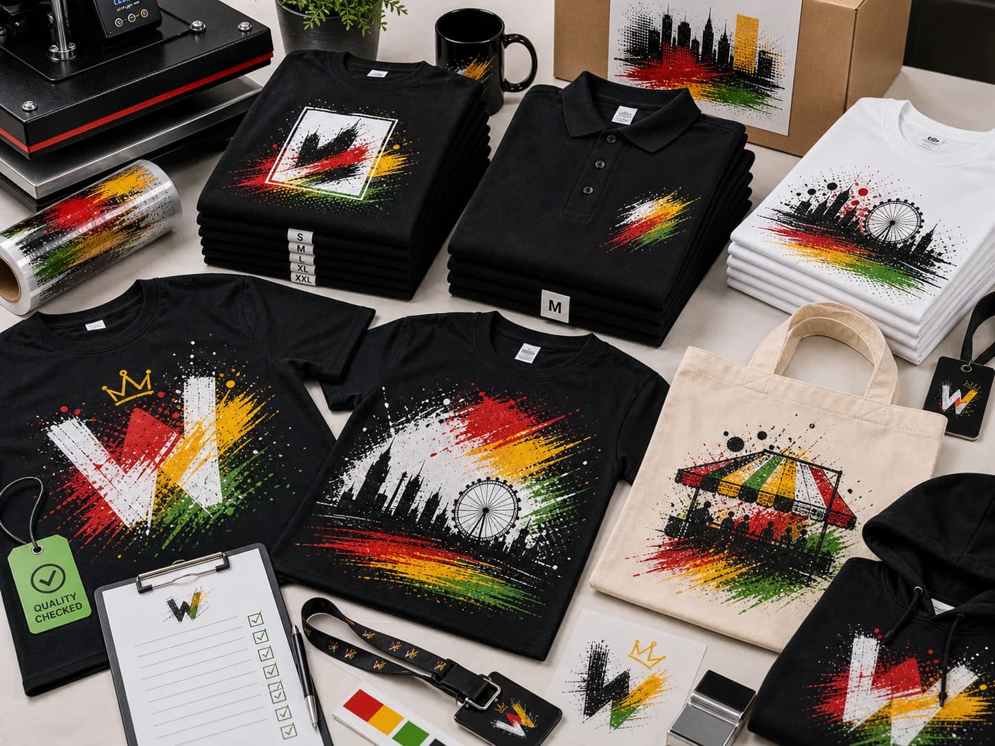 T Shirt Printing Walthamstow for Markets and Events