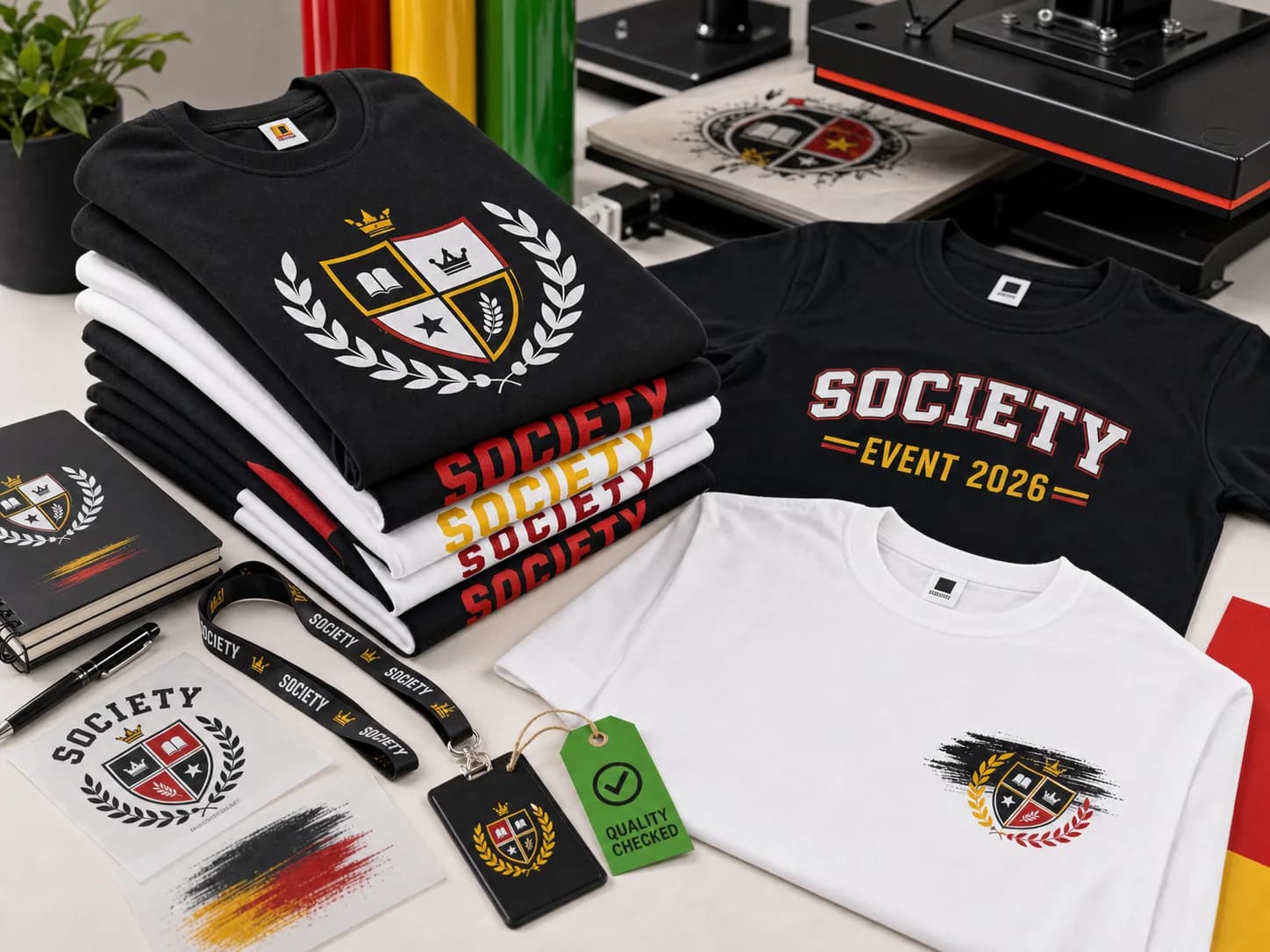 University Society T Shirt Printing London