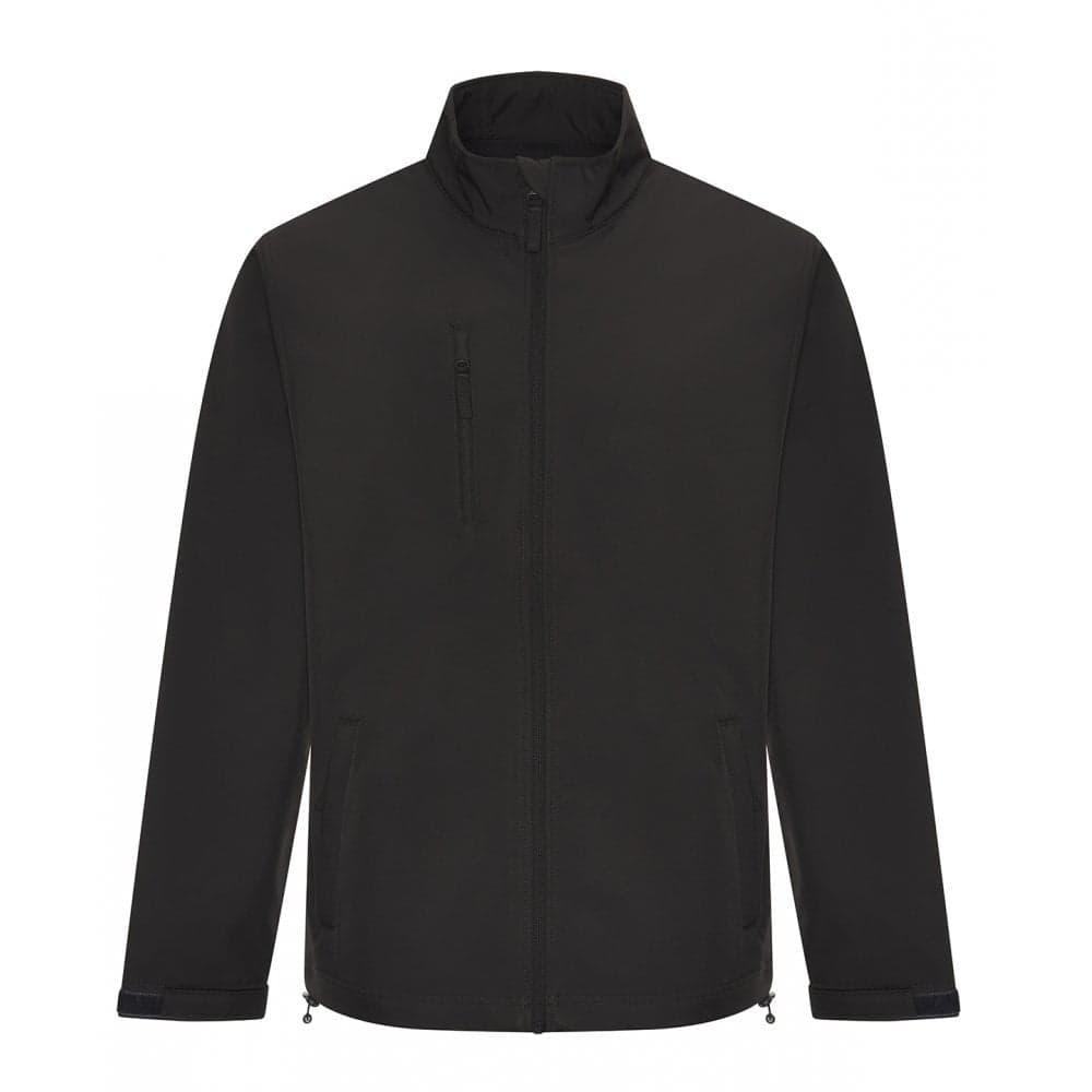 Charcoal Pro RTX RX530 front showing cuff tabs and zipped pockets