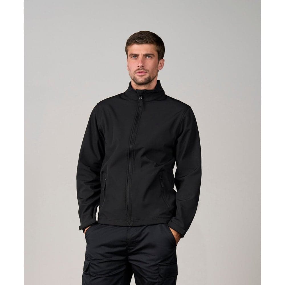 Black colour image of the Pro RTX Classic 2-layer Softshell RX500