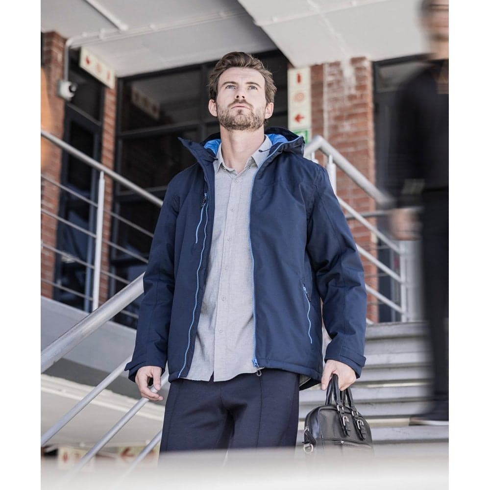 Regatta Navigate Waterproof Insulated Jacket RG580 in Black/classic red